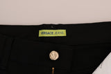 Versace Jeans Pantalone jeans slim in cotone elasticizzato nero - W32