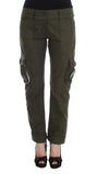 Pantaloni cargo loose fit in lana verde Ermanno Scervino - IT40-S