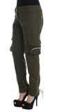 Pantaloni cargo loose fit in lana verde Ermanno Scervino - IT40-S