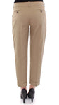 Pantaloni Chino in cotone beige Dolce & Gabbana - Taglia IT44-L