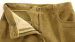 Pantaloni jeans Dolce & Gabbana in cotone marrone con cordura - IT40-S