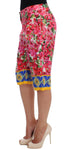 Pantaloncini Shorts Dolce&Gabbana multicolore fantasia floreale-IT38-XS