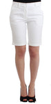 Pantaloncino Ermanno Scervino Beachwear bianco Bermuda City - IT2-S