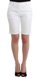 Pantaloncino Ermanno Scervino Beachwear bianco Bermuda City - IT2-S