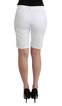 Pantaloncino Ermanno Scervino Beachwear bianco Bermuda City - IT2-S