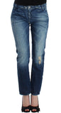 Jeans boyfriend afflitti Costume National Blue - Taglia W26