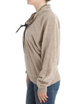 Maglia Cavalli in cotone velluto beige - Taglia IT46-XL