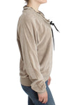 Maglia Cavalli in cotone velluto beige - Taglia IT46-XL