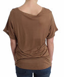 Top a maniche corte Galliano Brown - Taglia S