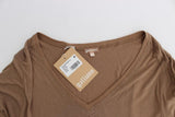 Top a maniche corte Galliano Brown - Taglia S