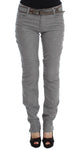 Pantalone bootcut casual slim fit cotone grigio Ermanno Scervino-IT46-XL