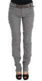 Pantalone bootcut casual slim fit cotone grigio Ermanno Scervino-IT46-XL