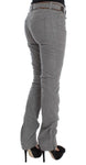 Pantalone bootcut casual slim fit cotone grigio Ermanno Scervino-IT46-XL