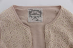 PINK MEMORIES Maglione in pizzo floreale rosa - Taglia IT42-M