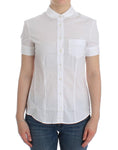 Top in cotone bianco Galliano - Taglia IT42-M