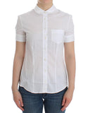 Top in cotone bianco Galliano - Taglia IT42-M