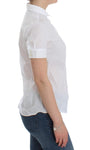 Top in cotone bianco Galliano - Taglia IT42-M