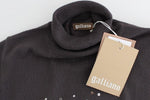 Maglia in cotone dolcevita marrone Galliano - Taglia XS