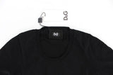 T-shirt maglione girocollo nero Dolce & Gabbana - Taglia IT44-L