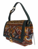 Dolce&Gabbana Borsa a tracolla MISS BONITA in coccodrillo broccato