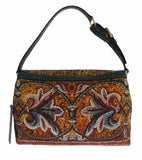 Dolce&Gabbana Borsa a tracolla MISS BONITA in coccodrillo broccato