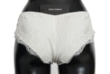 Biancheria intima in pizzo bianco e seta Dolce & Gabbana - IT2-S