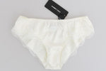 Biancheria intima in pizzo bianco e seta Dolce & Gabbana - IT2-S