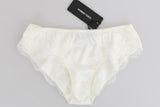 Biancheria intima in pizzo bianco e seta Dolce & Gabbana - IT2-S