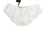 Biancheria intima in pizzo bianco e seta Dolce & Gabbana - IT2-S