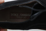 Scarpe formali in pelle scamosciata Dolce & Gabbana- Taglia EU41-US8