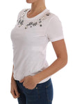 T-Shirt in cotone bianco Dolce & Gabbana-it38-xs