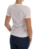 T-Shirt in cotone bianco Dolce & Gabbana-it40-s