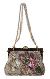 Borsa in cristallo floreale VANDA broccato fiaba Dolce & Gabbana