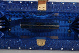 Pochette in cristallo Plexi blu SICILY Dolce & Gabbana