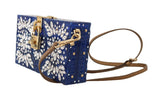 Pochette in cristallo Plexi blu SICILY Dolce & Gabbana