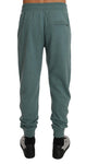 Pantaloni sportivi caldi cashmere verde menta Dolce & Gabbana-IT48 - M