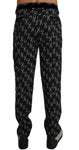 Pantaloni WESTERN SICILYNI in lana nera Dolce & Gabbana-IT56 - 3XL