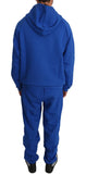 Pantaloni tuta in cotone blu Billionaire Italian Couture-XL