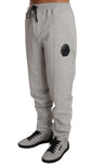 Pantaloni tuta in cotone grigio Billionaire Italian Couture-L