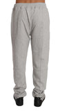 Pantaloni tuta in cotone grigio Billionaire Italian Couture-M