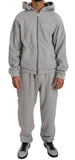 Tuta in cotone grigio Billionaire Italian Couture-L