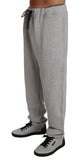 Tuta in cotone grigio Billionaire Italian Couture-L