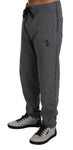 Pantaloni tuta in cotone grigio Billionaire Italian Couture-L