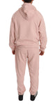 Pantaloni tuta in cotone rosa Billionaire Italian Couture-L