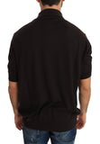 T-shirt a maniche corte polo marrone Dolce & Gabbana-IT44 - XS