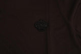 T-shirt a maniche corte polo marrone Dolce & Gabbana-IT44 - XS