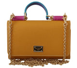 Borsa Sicily VON in pelle rosa arancio Dolce & Gabbana - Colore arancione