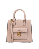 Borsa a tracolla piccola Michael Kors Bridgette Ballet in pelle saffiano