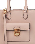 Borsa a tracolla piccola Michael Kors Bridgette Ballet in pelle saffiano