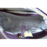 Borsa a tracolla Michael Kors Ginny Micro Grommet Damson per fotocamera